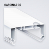 Профиль карнизный П-образный Flexy GARDINA2 05 (ПФ-3255) двухрядный