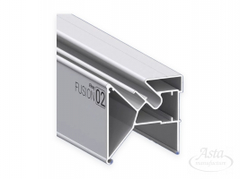 Профиль Flexy FUSION 02 (ПФ-1608) двухуровневый, бесщелевой с подсветкой (2м)