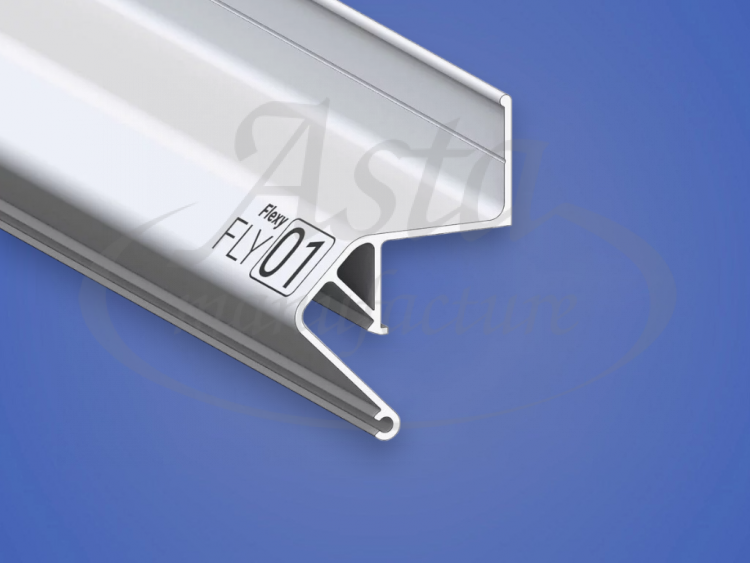 Профиль Flexy Fly 01 (ПФ-2429) парящий, в двух цветах (2м) Профиль Flexy Fly 01 (ПФ-2429) парящий, в двух цветах (2м)
