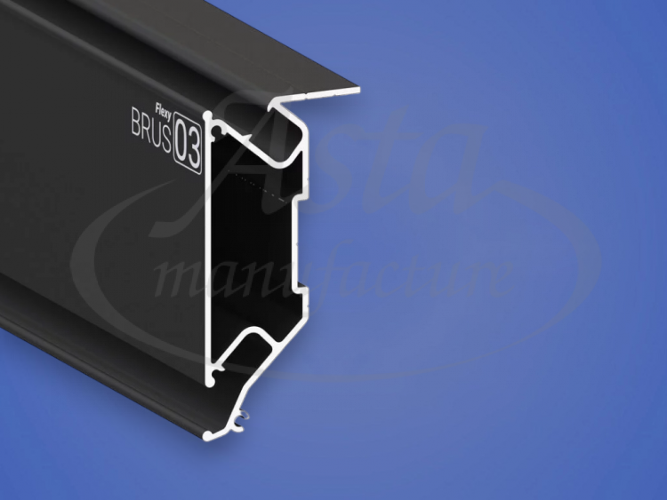 Профиль Flexy BRUS 03 (ПФ-8153) брус для конструкций (2м)
