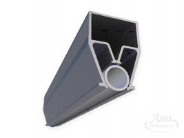 Профиль Alteza Gamma-10 (А2), световые линии со вставкой (2м)